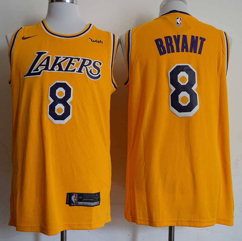 Lakers 8 Kobe Bryant Gold 2018 19 Nike Swingman Jersey,We sell and wholesale Lakers 8 Kobe Bryant Gold 2018 19 Nike Swingman Jersey on line form chian!